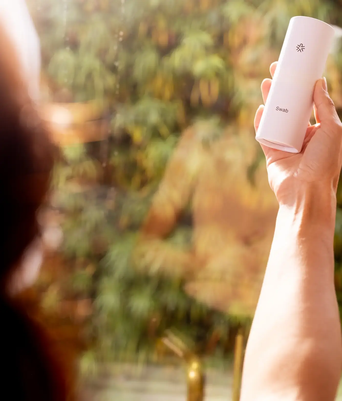 Person using the AlterMe System